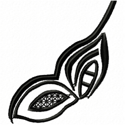 Flowers And Tree Embroidery Design 12 Flowers And Tree Embroidery Design 12